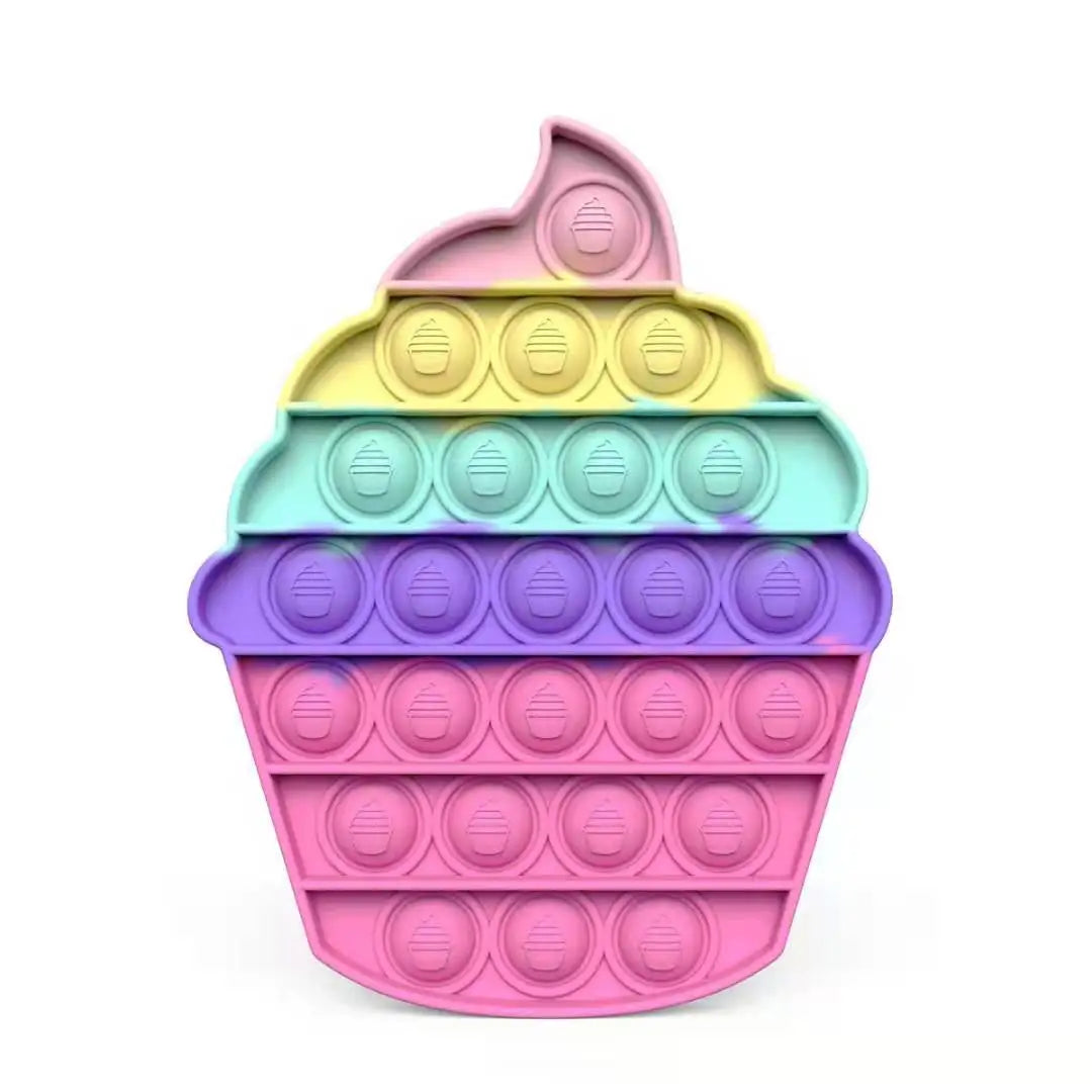 Rainbow Pop Fidget Stress Toy – Push Bubble Dimple - FidgetFuns