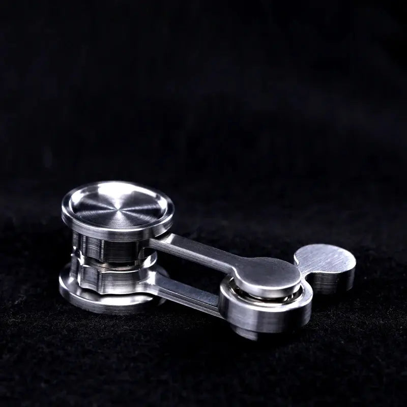 FidgetFuns Stainless Steel Pendulum Fidget Spinner – Foldable EDC Stress Relief Toy - FidgetFuns