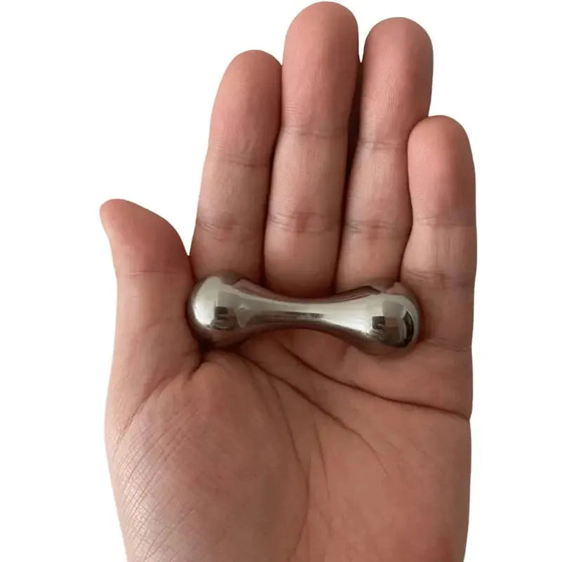 FidgetFuns Knucklebone Titanium – EDC Finger Toy for Stress & Anxiety Relief - FidgetFuns