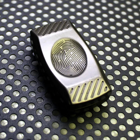 Fingerprint Magnetic Haptic Fidget Slider - FidgetFuns