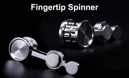 FidgetFuns Stainless Steel Pendulum Fidget Spinner – Foldable EDC Stress Relief Toy - FidgetFuns