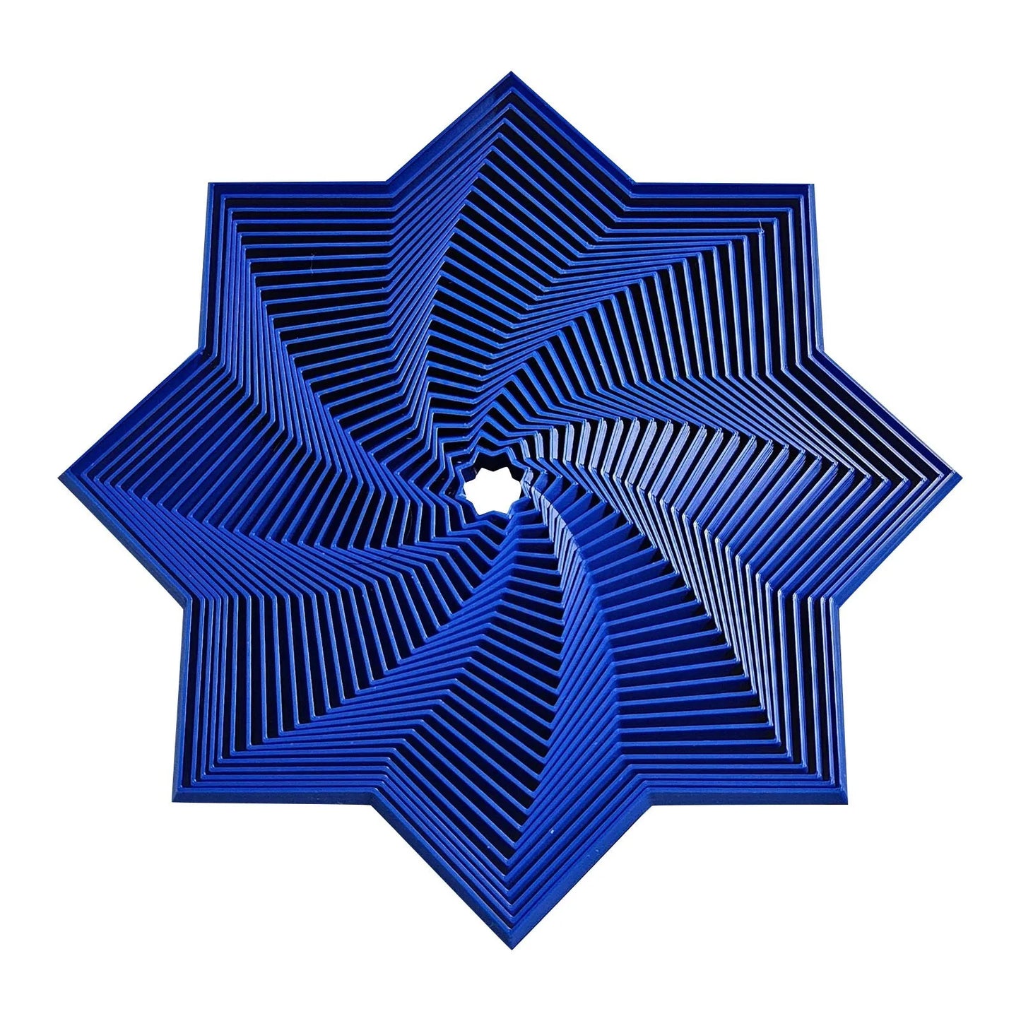 3D Printed Octagon Spiral Toy – Sensory Meditation Tool - FidgetFuns