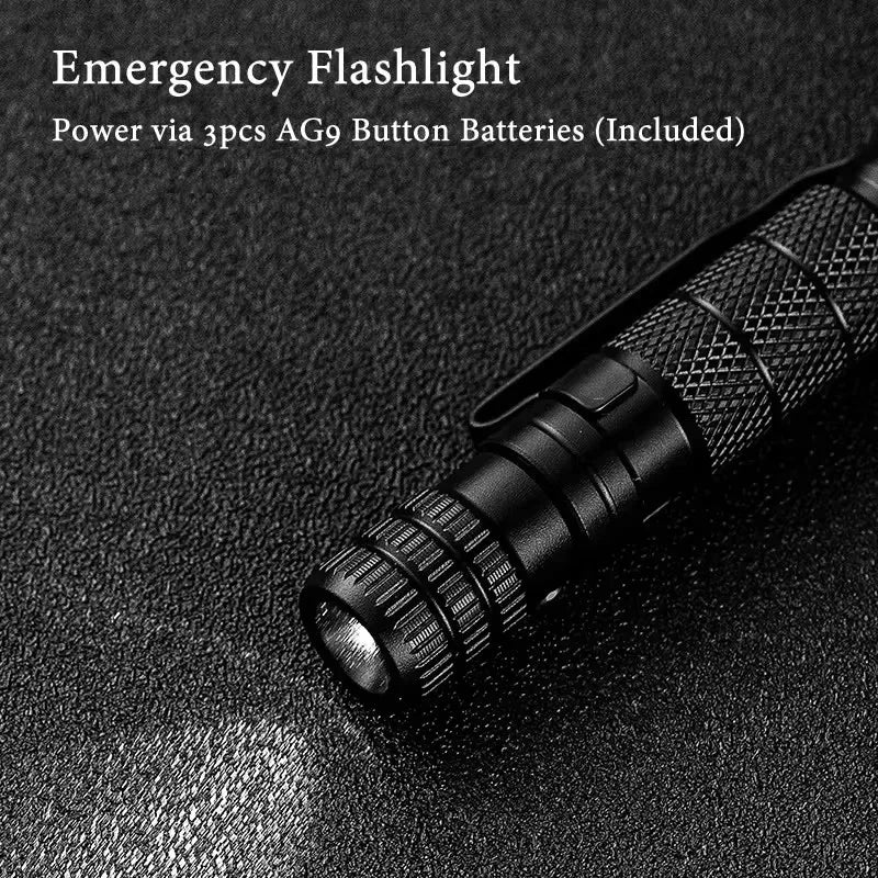 10-In-1 Tactical Survival Pen – Multi-Function EDC Tool - FidgetFuns